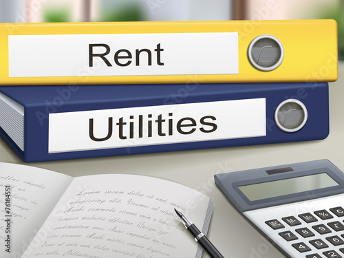 rent and utilities binders