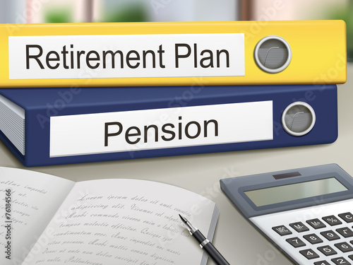 retirement plan and pension binders