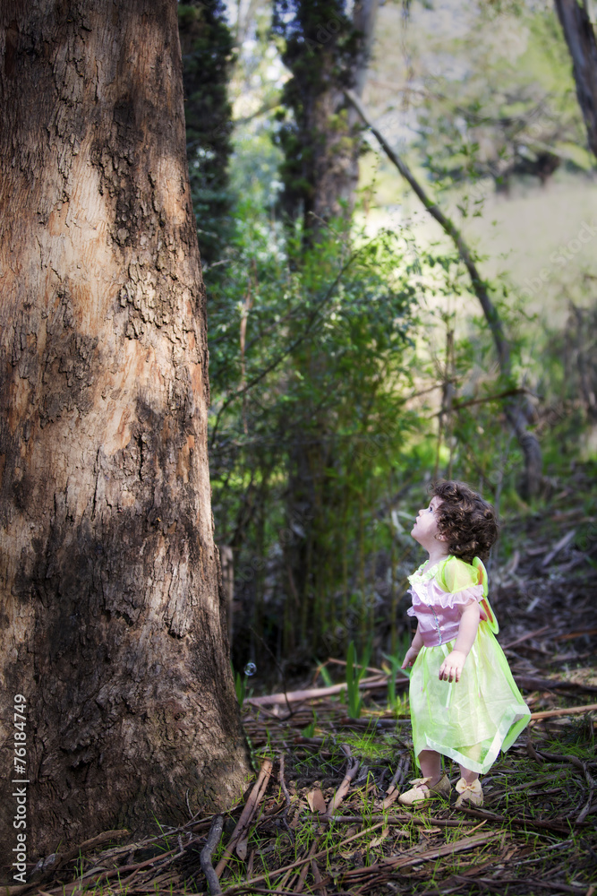 little girl dressed as a fairy little girl dressed as a fairy