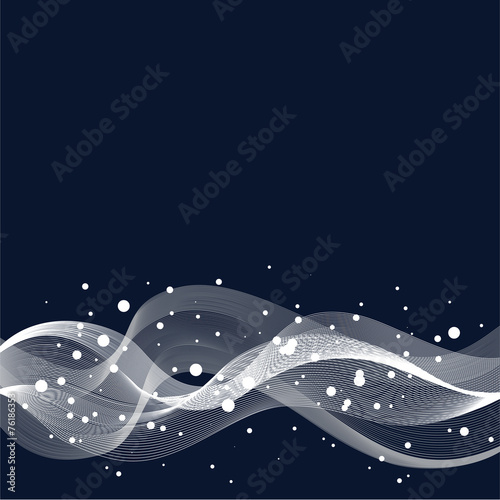 abstract smoky background - vector illustration