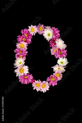 Numbers from flowers