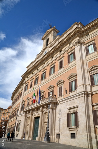 Palazzo Montecitorio, Italian Chamber of Deputies © lucazzitto