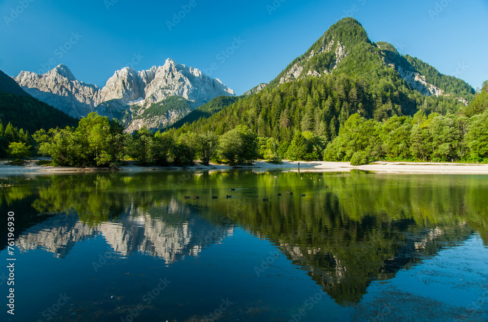 Jasna lake, Kranjska gora, Slovenia