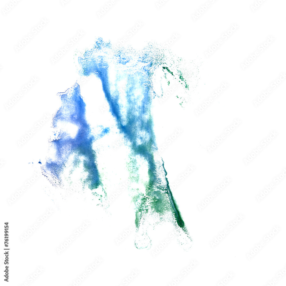 art Green, dark blue watercolor ink paint blob watercolour splas art Green, dark blue watercolor ink paint blob watercolour splas