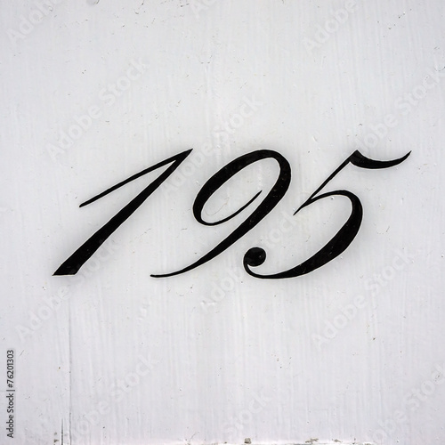 house number 195