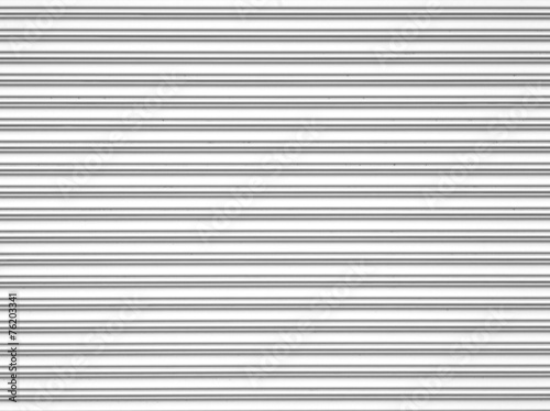 White corrugated metal texture and background surface