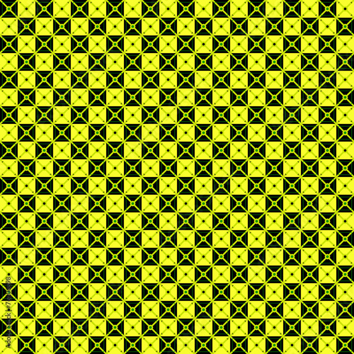 Seamless texture (black and yellow square)