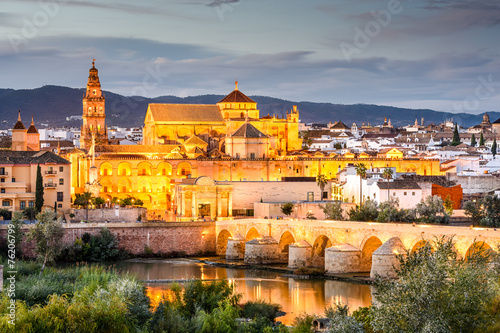 Cordoba, Spain Mosque - Cathedral Skyline photo