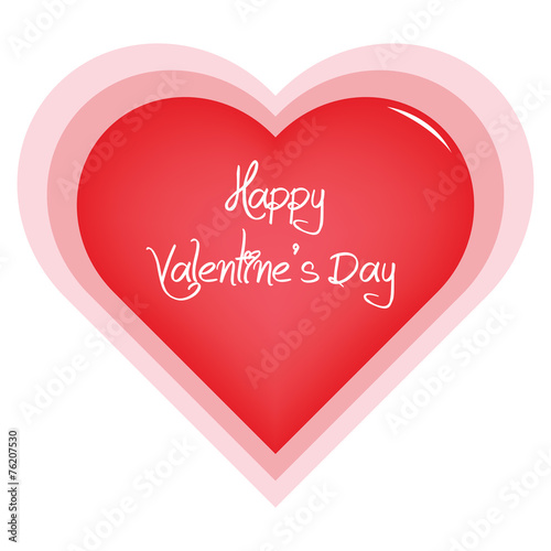 Red Heart for Valentine's day