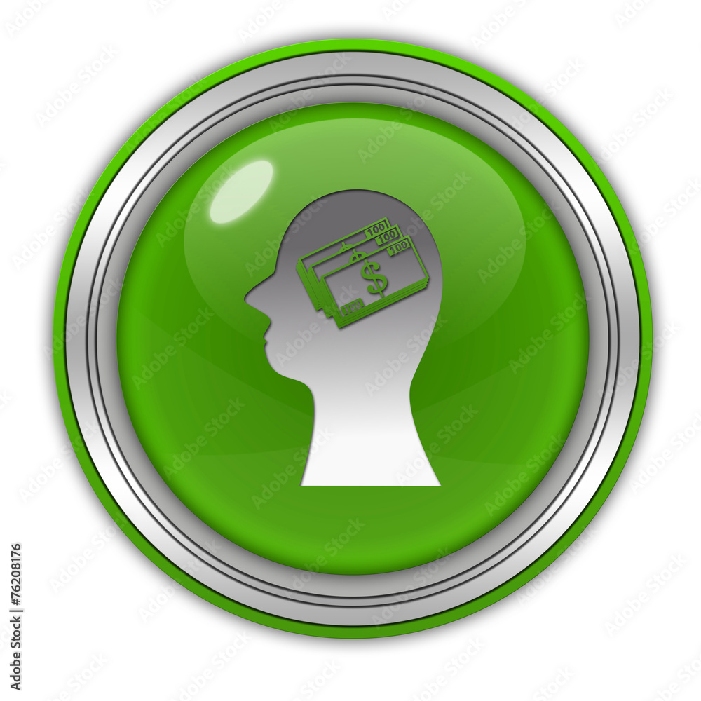 Money circular icon on white background Money circular icon on white background