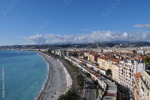 Nice from the Castle in Winter