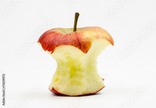 eaten apple