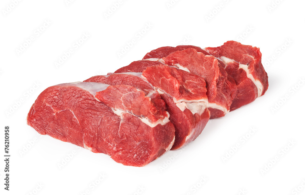 Raw beef meat