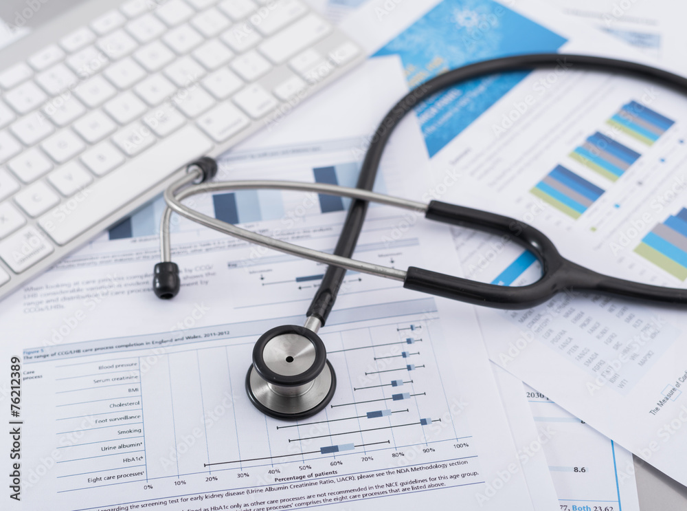 Stethoscope with financial Stethoscope with financial