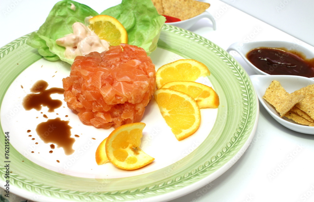 tartare di salmone tartare di salmone