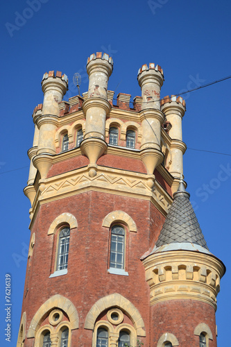 Water (Pristrelnaya) Tower in the Gothic style.
