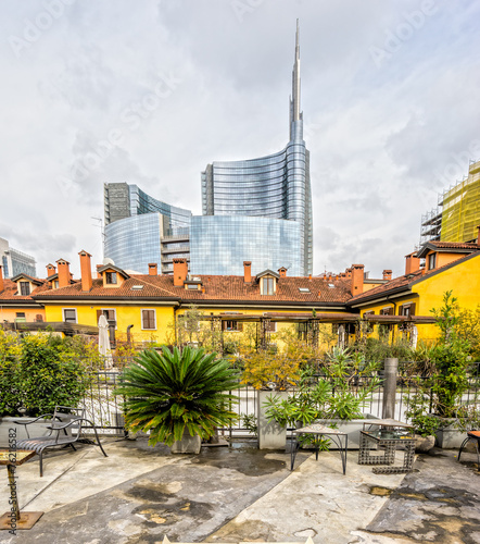 Porta Nuova Area, Milan, Italy. photo