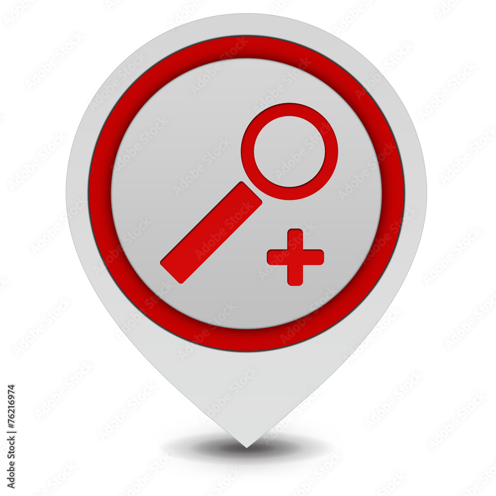 search pointer icon on white background search pointer icon on white background