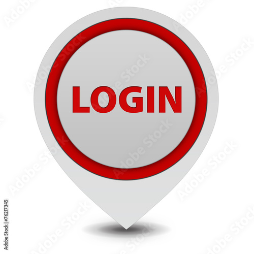 Free Download login pointer icon on white background - GFXLoad