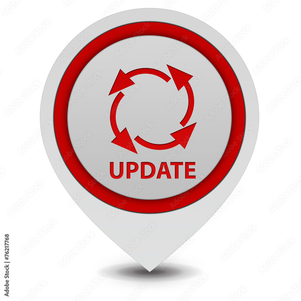 Update pointer icon on white background