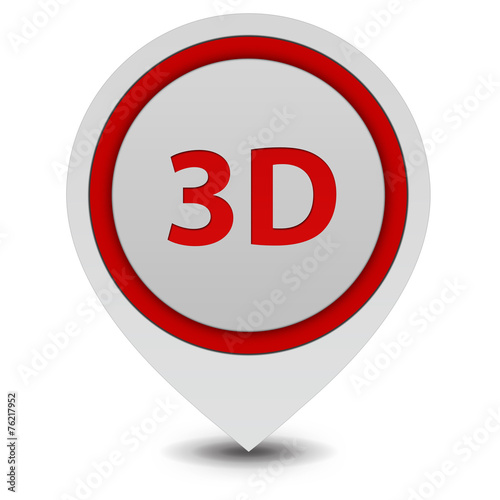 Free Download 3d pointer icon on white background - GFXLoad