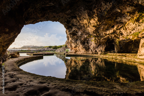 Fototapeta Naklejka Na Ścianę i Meble -  ruins of Tiberius villa in Sperlonga, Lazio, Italy