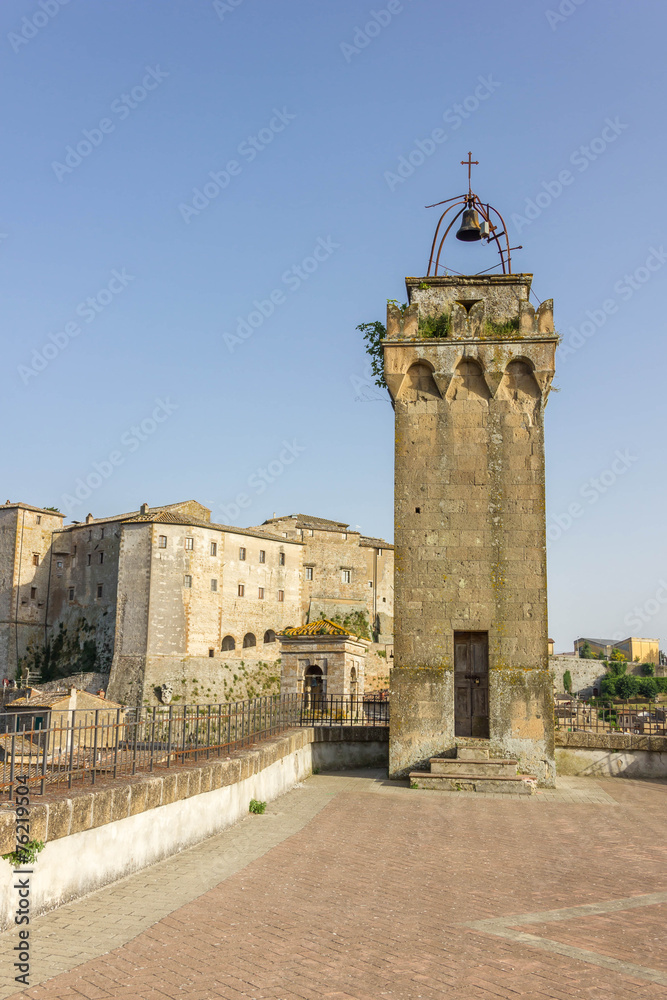 Fototapeta premium Sorano city italy