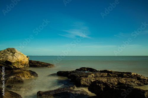 rochers et mer Noirmoutier