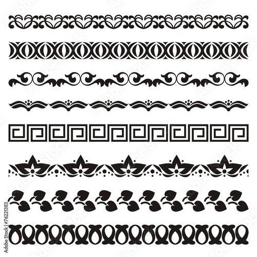 horizontal vignettes