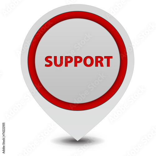 Free Download Support pointer icon on white background - GFXLoad
