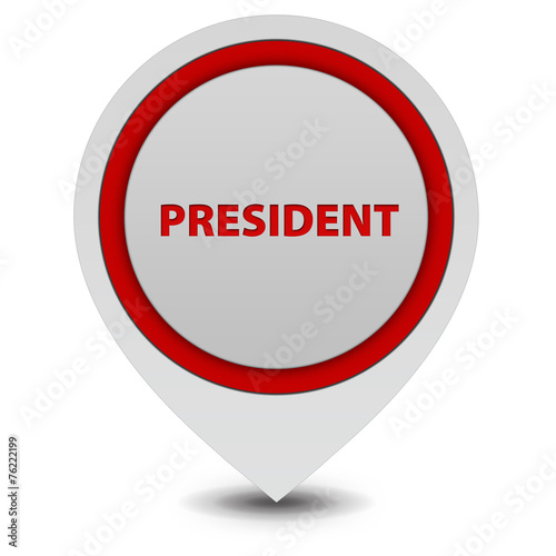 Free Download President pointer icon on white background - GFXLoad