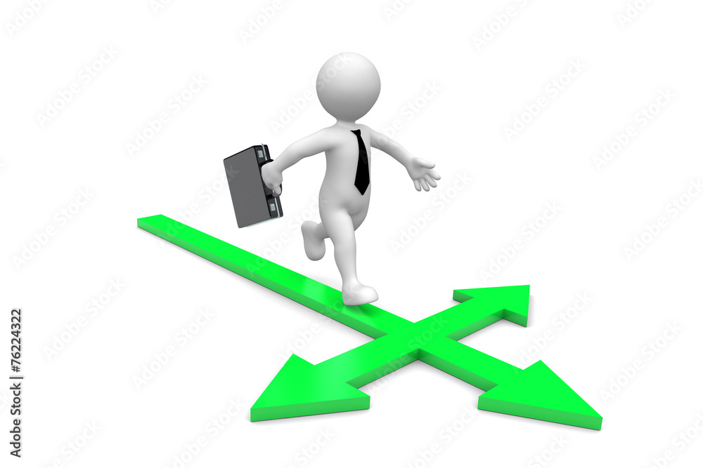 Manager on cross roads Manager on cross roads