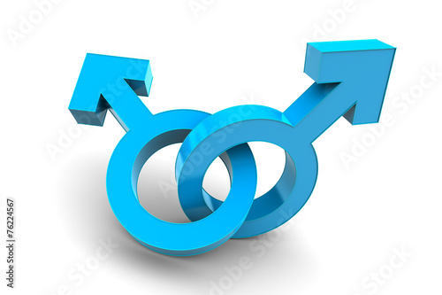 Male and Male gender symbol