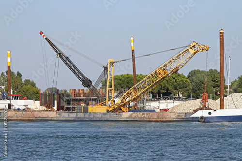 Venice construction site