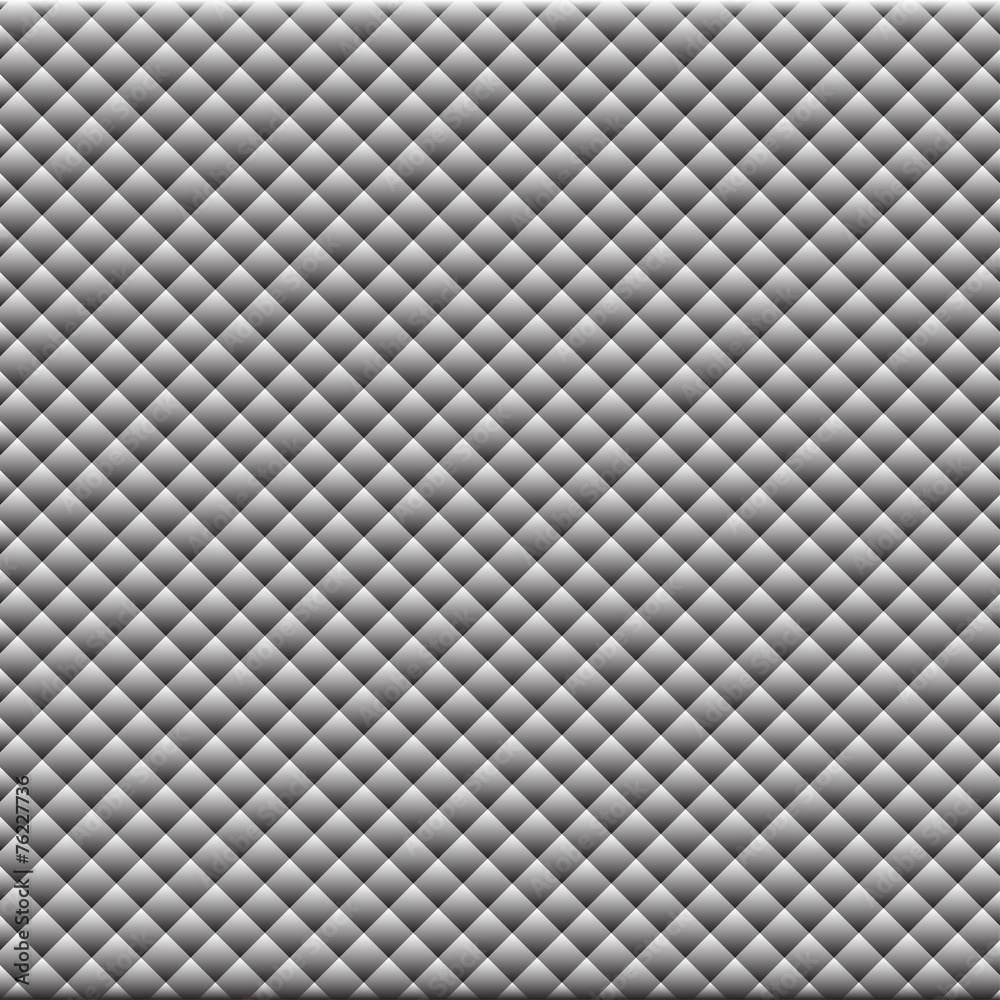Fototapeta premium Background from black-and-gray rhombus pattern