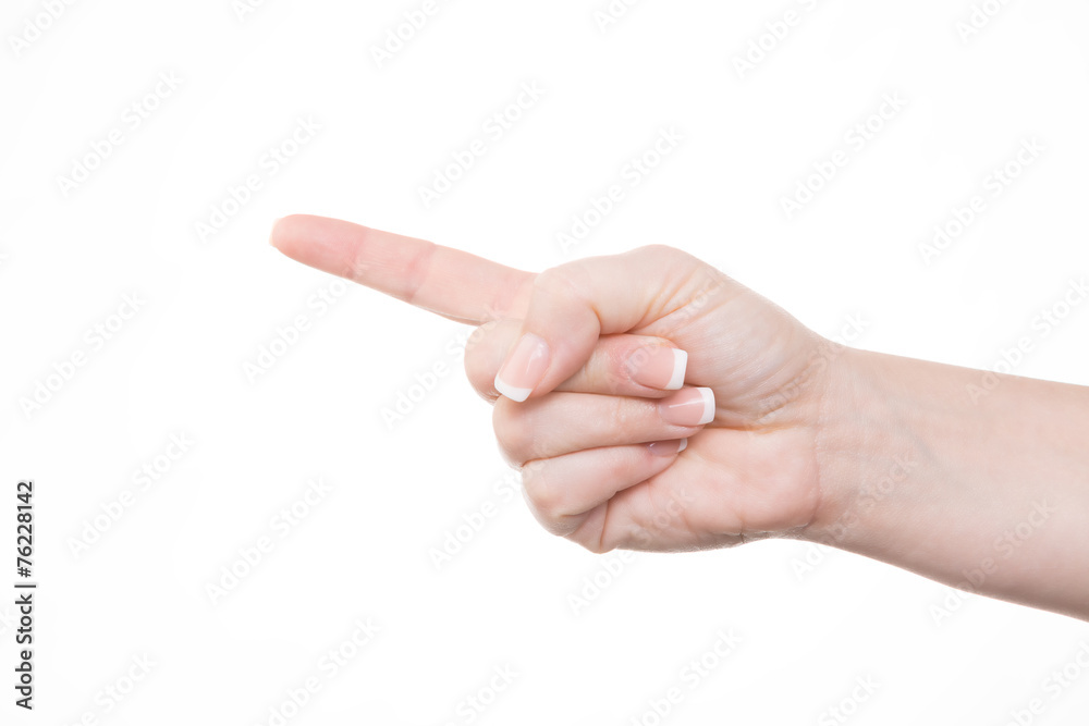 mit dem finger zeigen mit dem finger zeigen