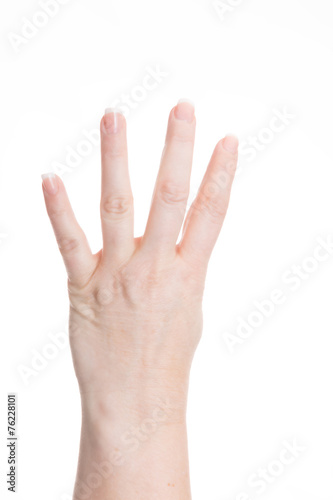handzeichen - vier © bmf-foto.de