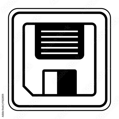 Logo disquette.