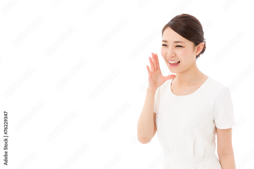 asian businesswoman on white background asian businesswoman on white background