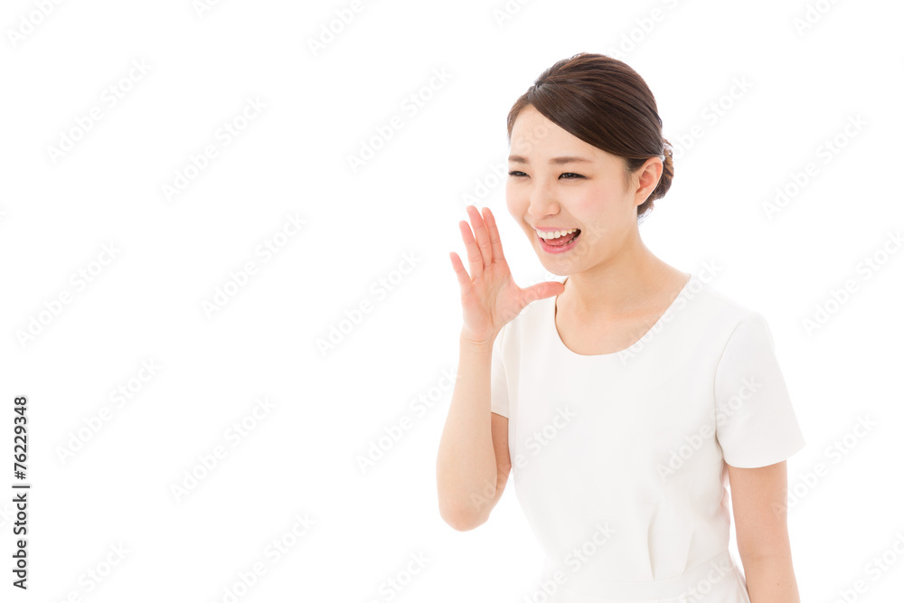 asian businesswoman on white background asian businesswoman on white background