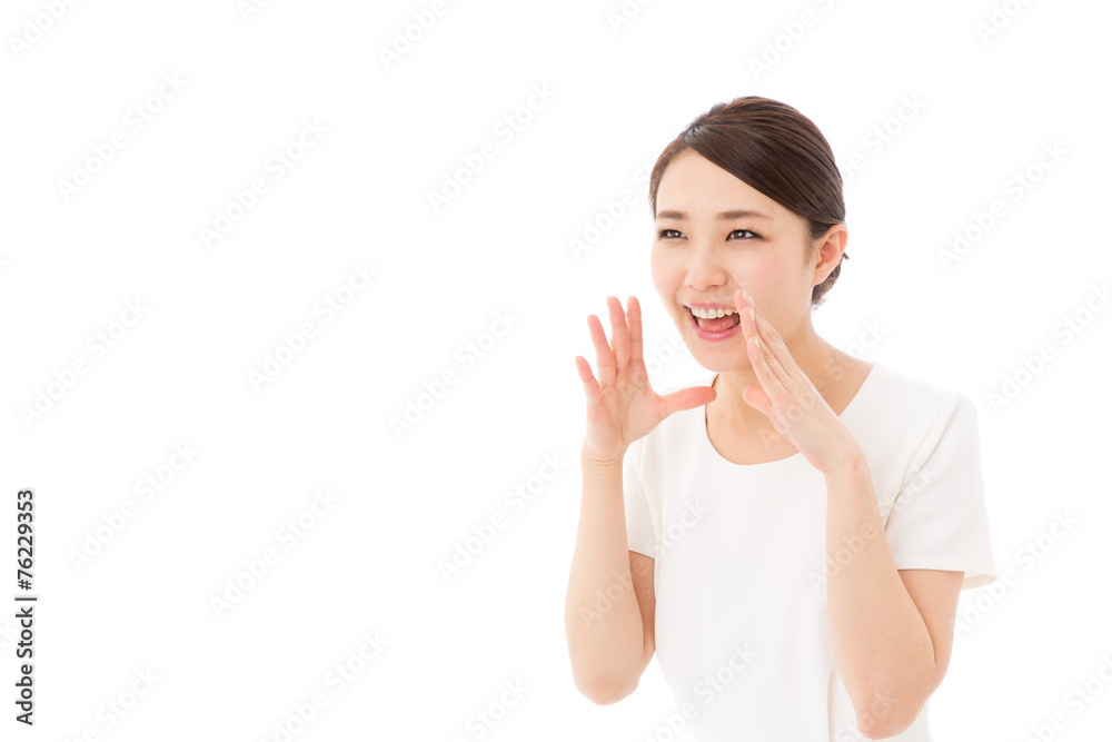 asian businesswoman on white background asian businesswoman on white background
