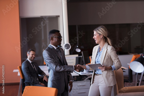 business people group at office