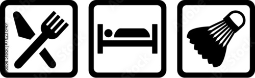 Eat Sleep Badminton