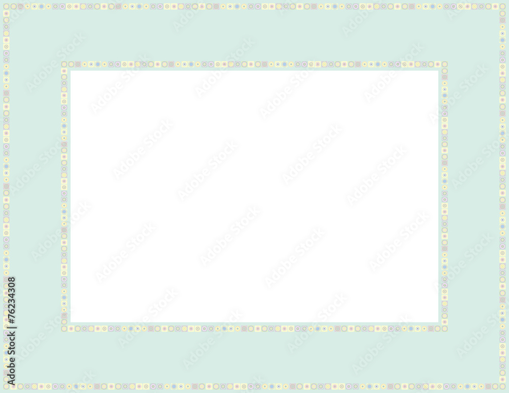 Beaded frame Beaded frame