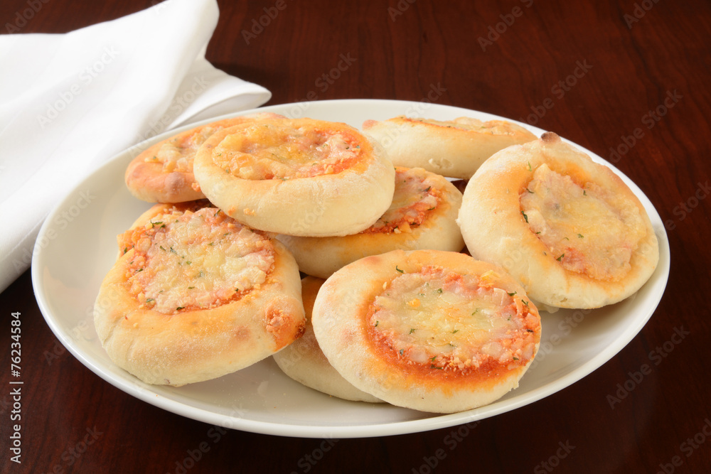 Snack pizzas