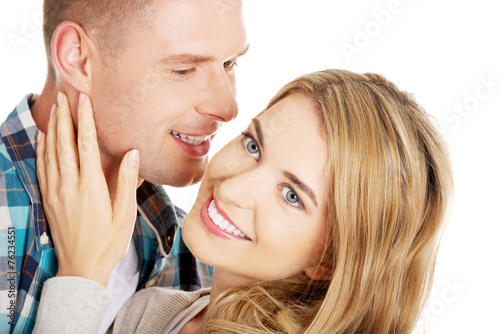 Portrait of happy couple