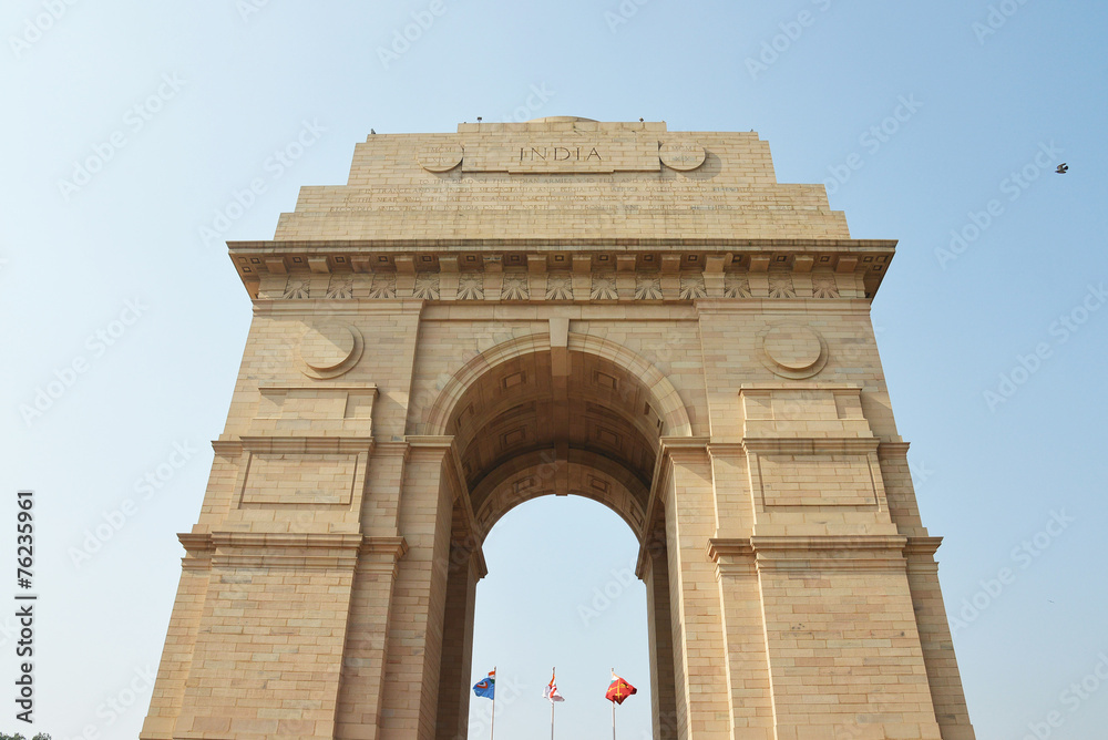 Delhi India The India Gate