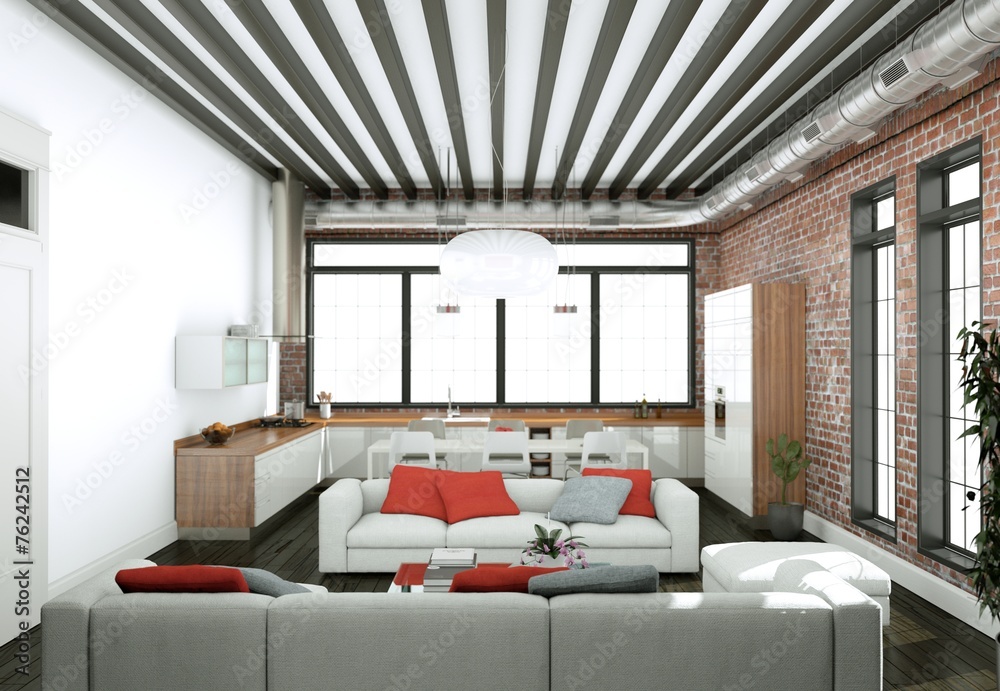 modernes Loft Interieur Design modernes Loft Interieur Design
