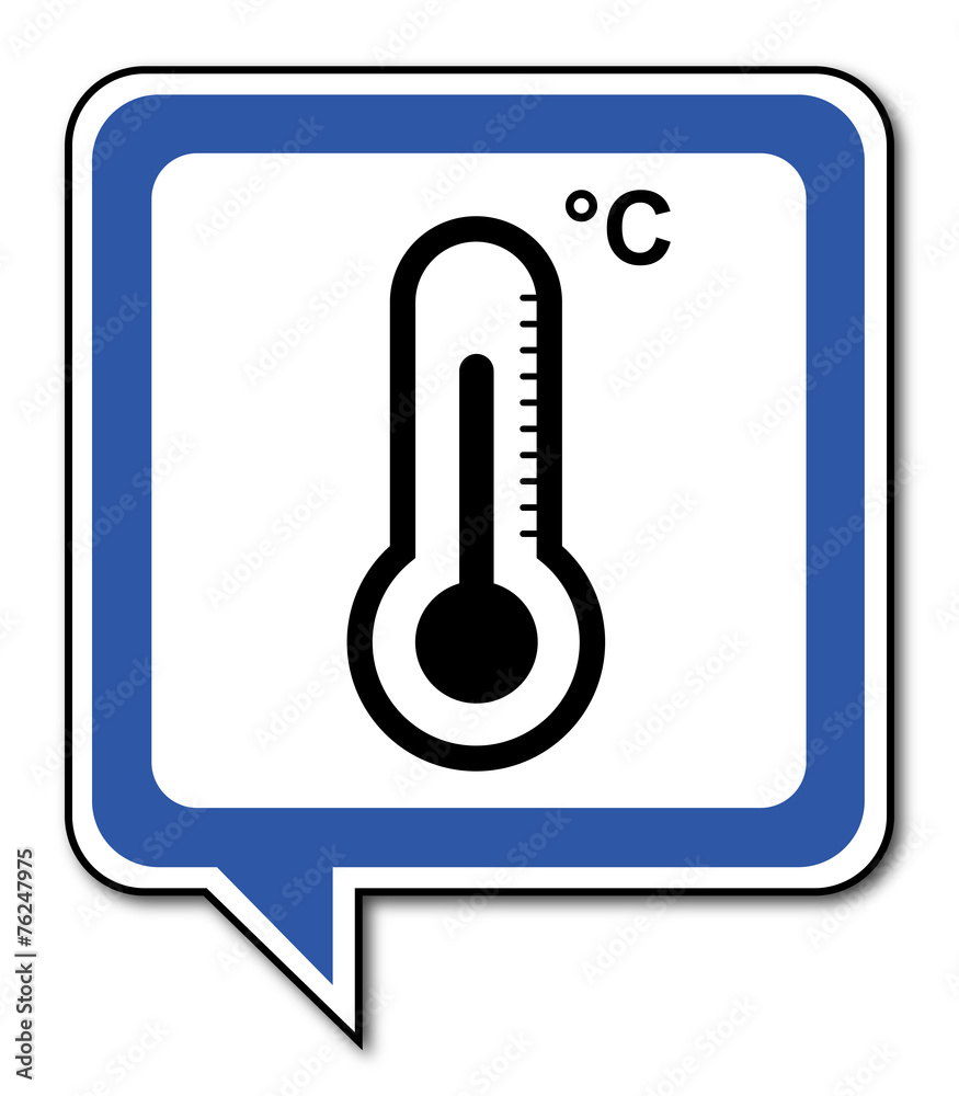 Vecteur Stock Logo thermomètre. | Adobe Stock