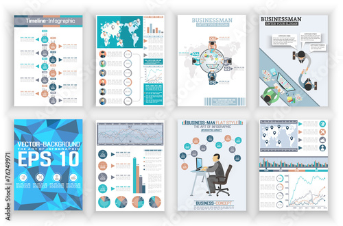 COLLECTION ABSTRACT BUSINESS DOCUMENTS,FLYERS,POSTERS